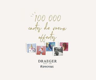Draeger La Carterie offre 100 000 cartes de vœux gratuites