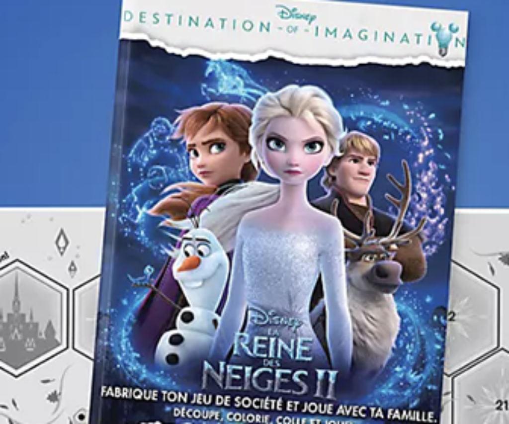 Jeu de société Disney La Reine des Neiges gratuit à imprimer