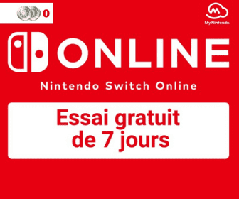 Nintendo Switch Online – 1 semaine d’abonnement gratuitNintendo Switch Online – 1 semaine d’abonnement gratuit