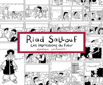 Coloriages gratuits Riad Sattouf