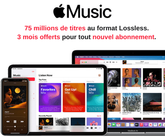 Apple Music - 3 mois d'abonnement offerts