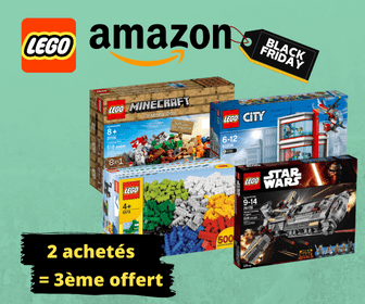Black Friday - le 3ème Lego offert pour 2 achetés sur Amazon