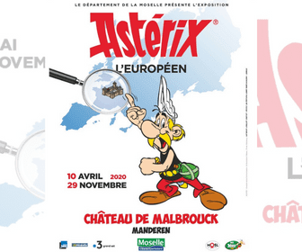 Exposition Astérix l'européen gratuite au Château de Malbrouck