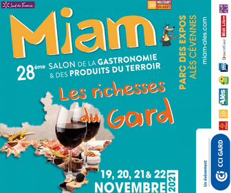 Invitation gratuite au salon Miam d'Alès (30)