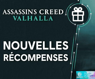 Nouvelles récompenses Assassin's Creed Valhalla