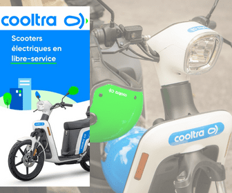 45 minutes de location de scooter offertes avec Cooltra Paris