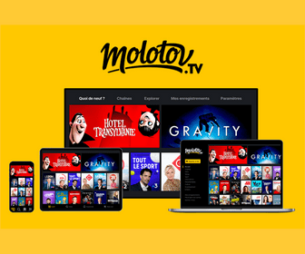 Abonnement à Molotov+ gratuit pendant 1 mois